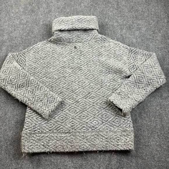 PRANA Women’s Grey Crestland Cowl Neck Pullover Sweater size: XS - Picture 3 of 11